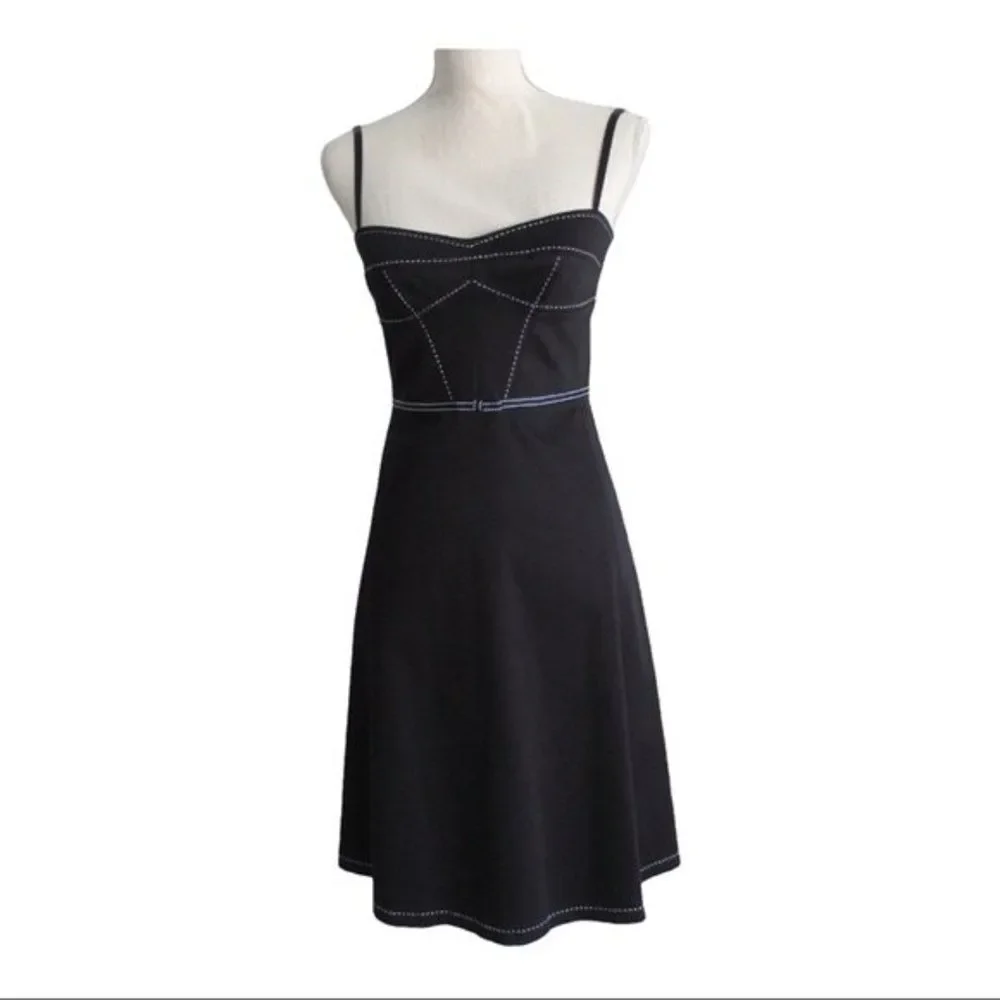 Corset-Style Fit and Flare Dress Gianni Bini - Picture 3 of 9
